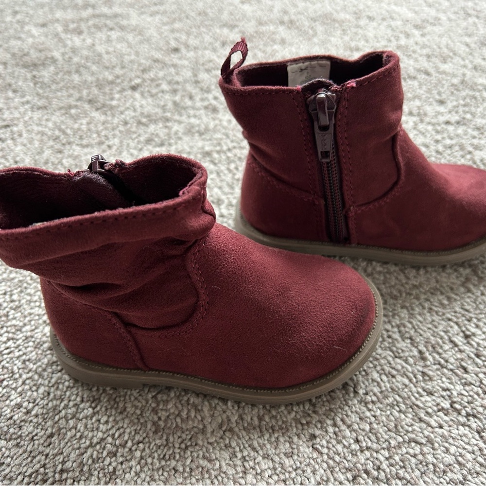 Old Navy Burgundy Boots